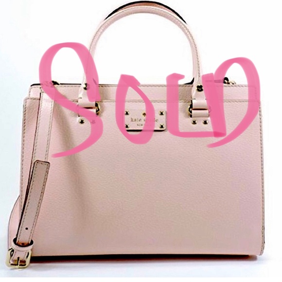 kate spade Handbags - KATE SPADE | Wellesley Durham pink pebbled leather shoulder/satchel hand bag